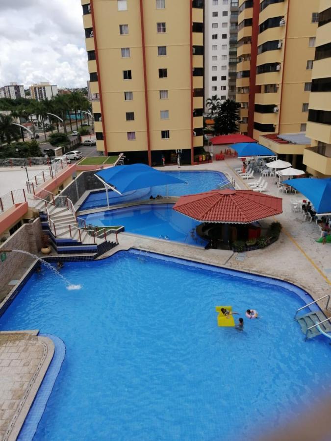Caldas Novas - Go - Apartamento Parque Das Aguas Quentes Bloco 1 - Em Frente Clube Prive מראה חיצוני תמונה