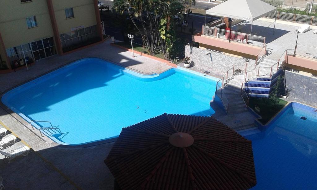 Caldas Novas - Go - Apartamento Parque Das Aguas Quentes Bloco 1 - Em Frente Clube Prive מראה חיצוני תמונה