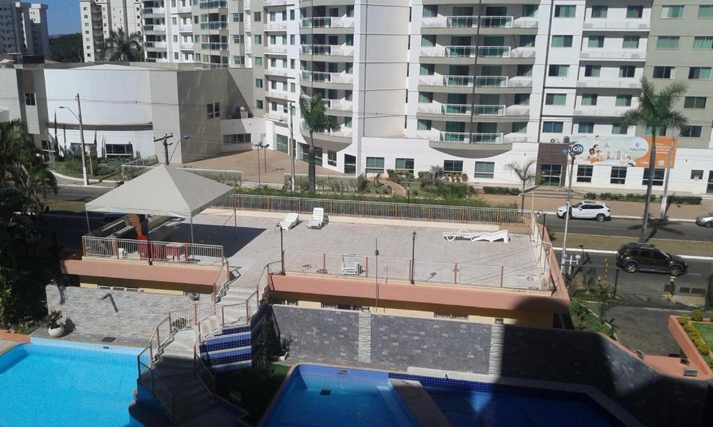 Caldas Novas - Go - Apartamento Parque Das Aguas Quentes Bloco 1 - Em Frente Clube Prive מראה חיצוני תמונה